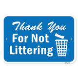 Thank You For Not Littering