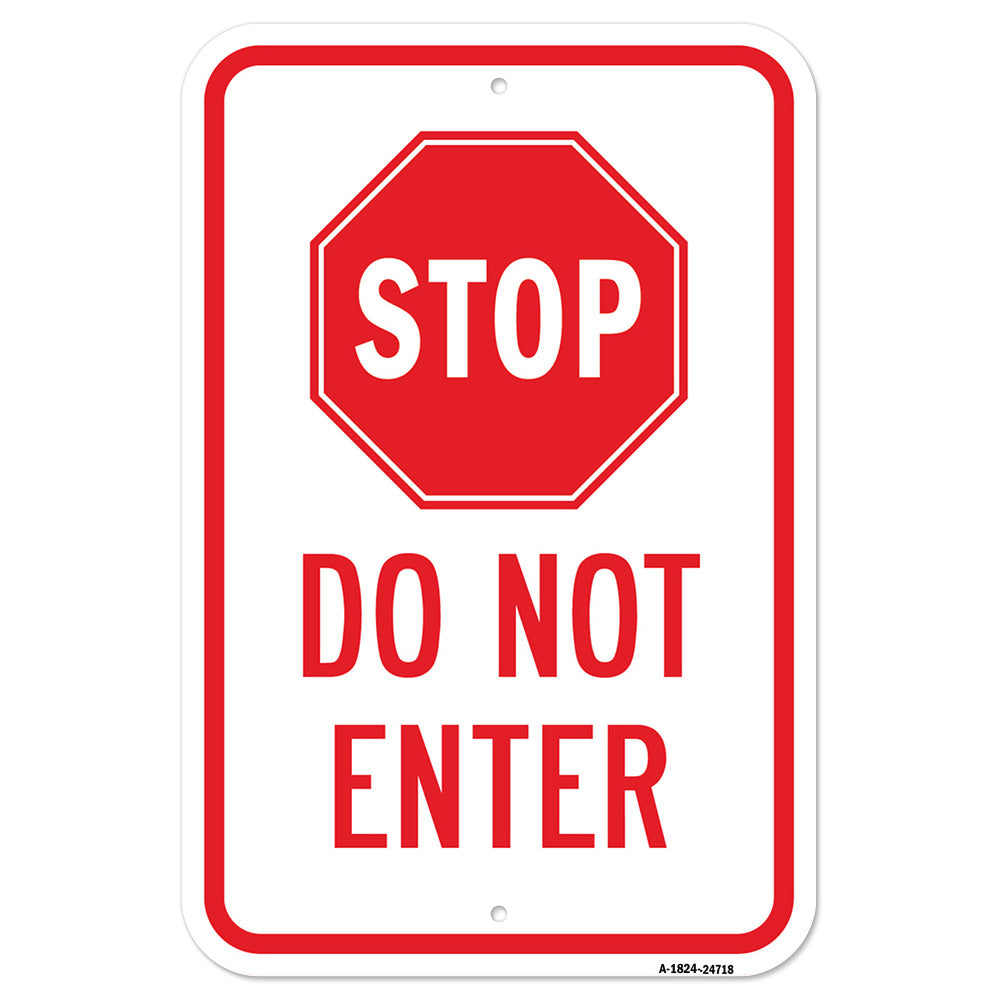 Stop Do Not Enter