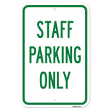 Staff Parking Only