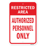 Restricted Area No Admittance