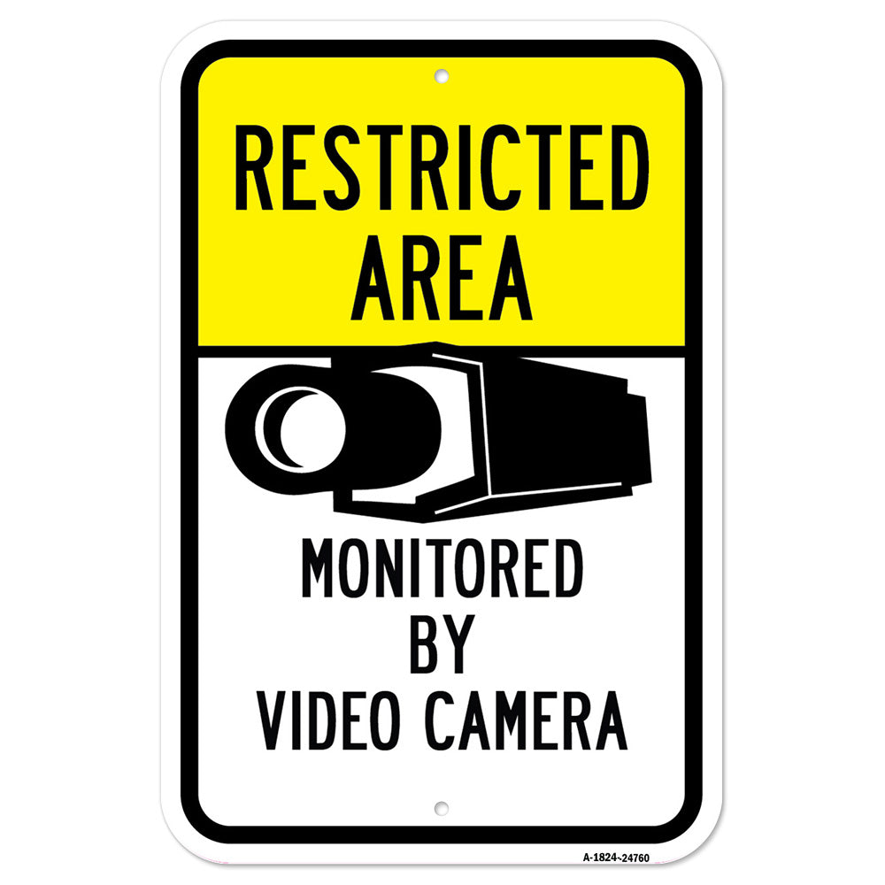 Restricted Area Monitored By Video Camera #2