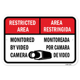 Restricted Area Monitored By Camera - Area Restrin