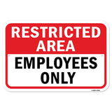 Restricted Area Employees Only