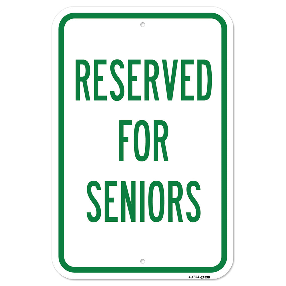 Reserved For Seniors