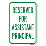 Reserved For Assistant Principal