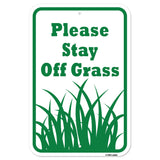 Please Stay Off Grass