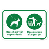 Please Have Your Dog On A Leash Please Pick Up Af