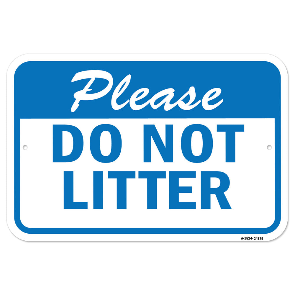 Please Do Not Litter 1