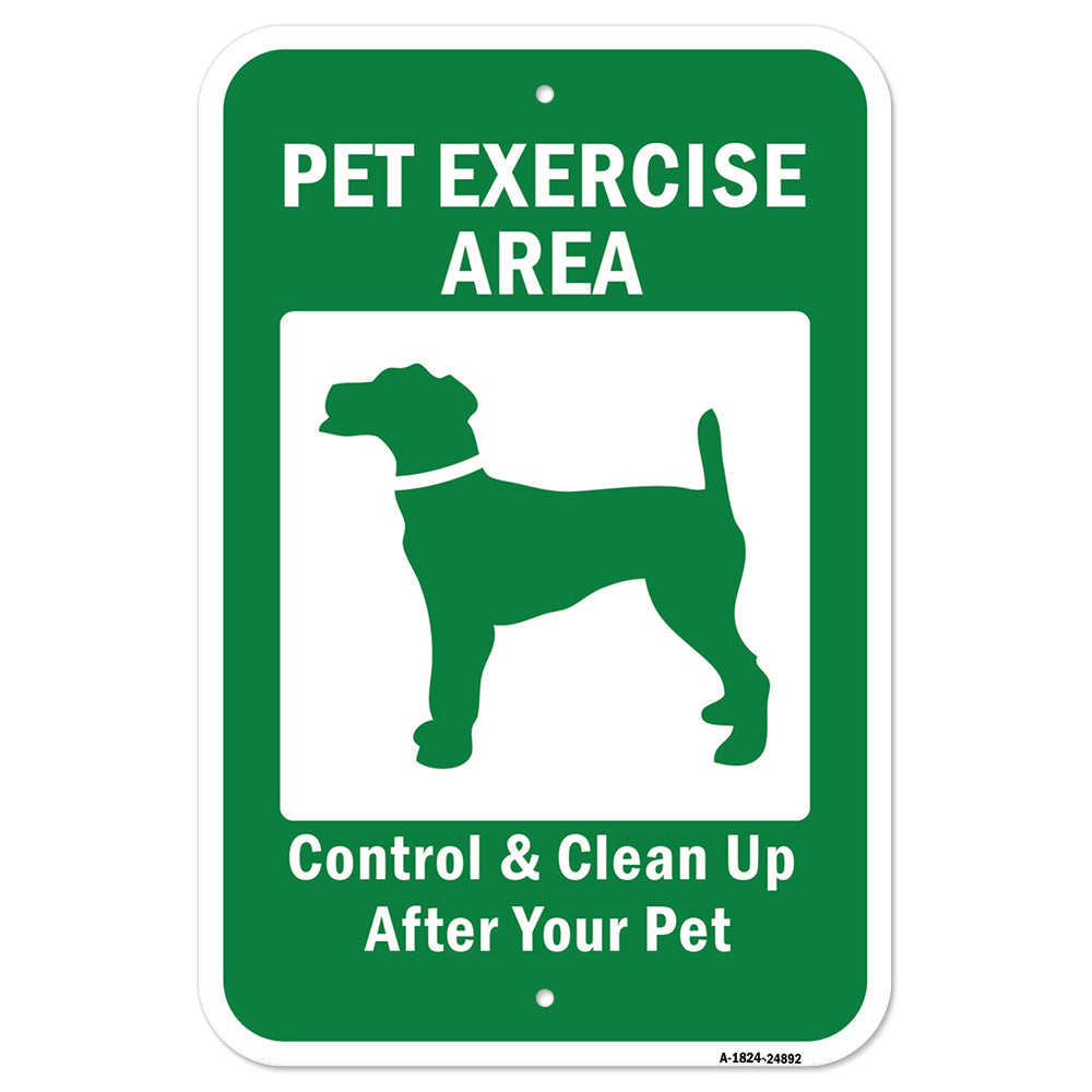 Pet Exercise Area Control & Clean Up After Your Pe