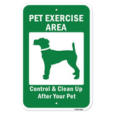 Pet Exercise Area Control & Clean Up After Your Pe
