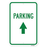 Parking With Up Arrow