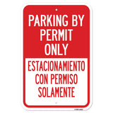 Parking By Permit Only Estacionamiento Con Permiso