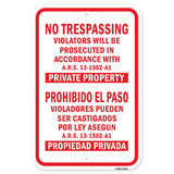 No Trespassing Violators Will Be Prosecuted In Acc