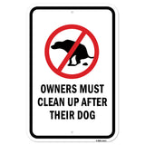 Owners Must Clean Up After Their Dogs