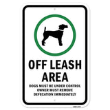 Off Leash Area Dogs Must Be Under Control Owner M