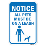 Notice All Pets Must Be On A Leash
