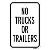 No Trucks Or Trailers