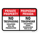 No Trespass Violator Prosecuted Privada Traspasar