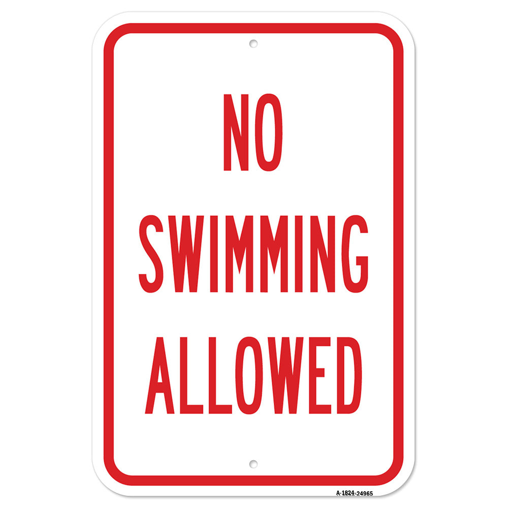 No Swimming Allowed