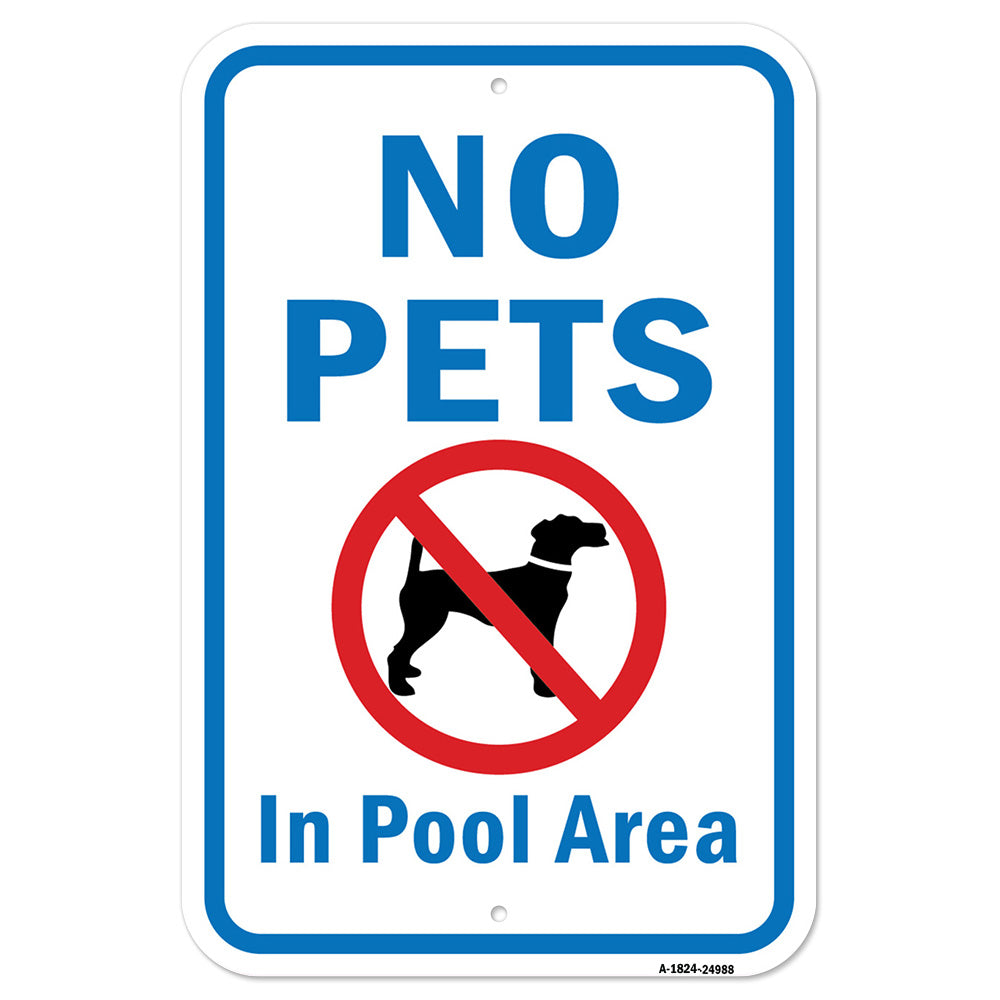 No Pets In Pool Area