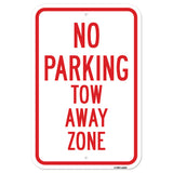 No Parking Tow Away Zone