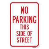 No Parking This Side Of Street