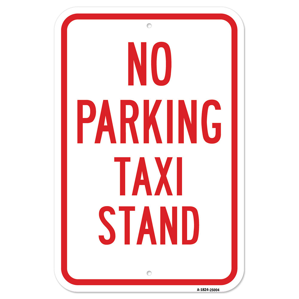 No Parking Taxi Stand