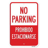 No Parking Prohibido Estacionarse