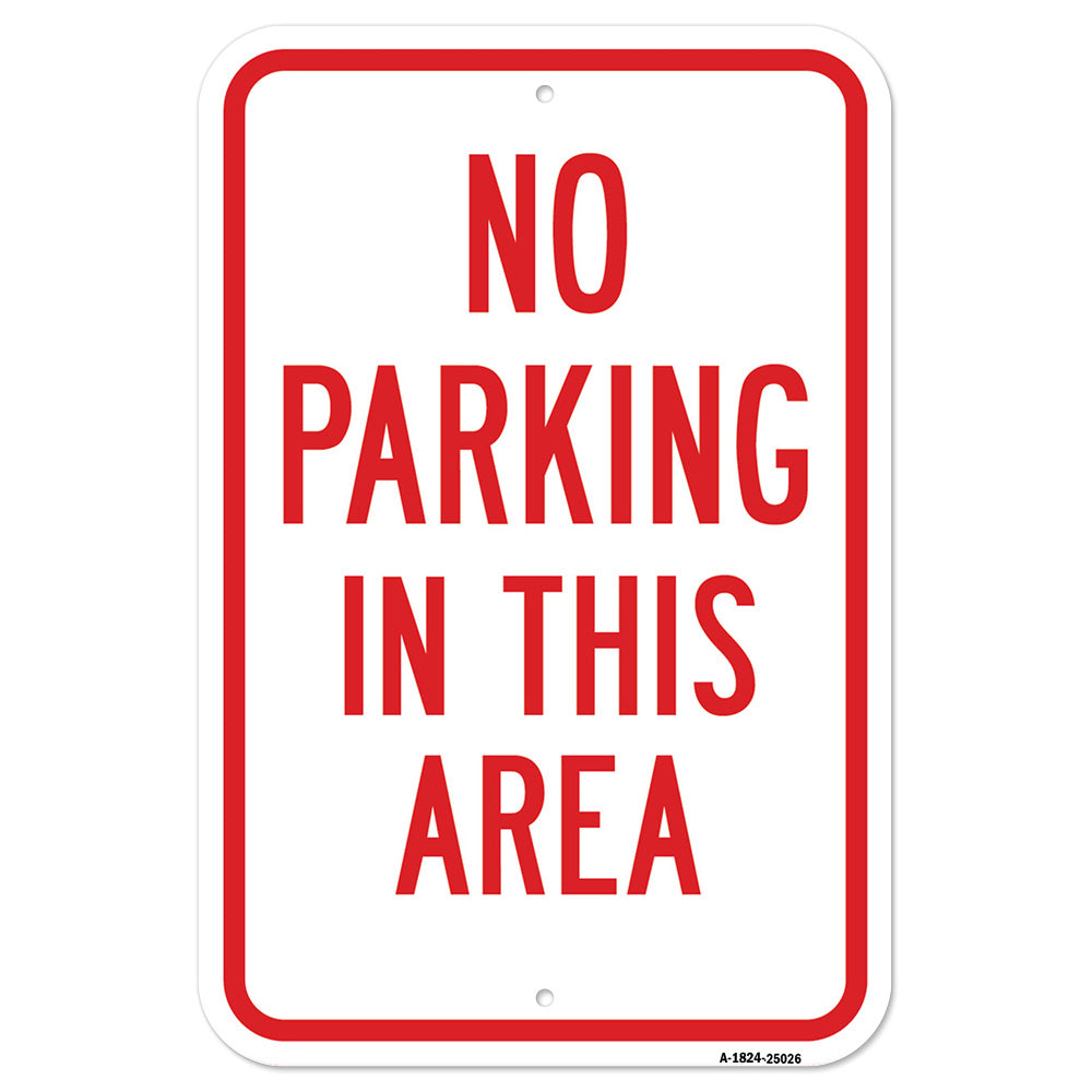 No Parking In This Area