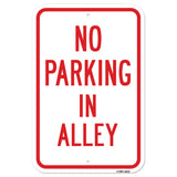 No Parking In Alley