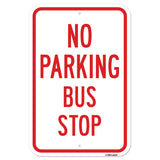 No Parking Bus Stop