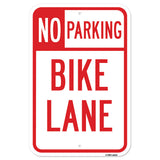 No Parking Bike Lane