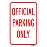 Office Parking Only Sign