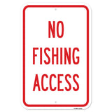 No Fishing Access