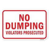 No Dumping Violators Prosecuted