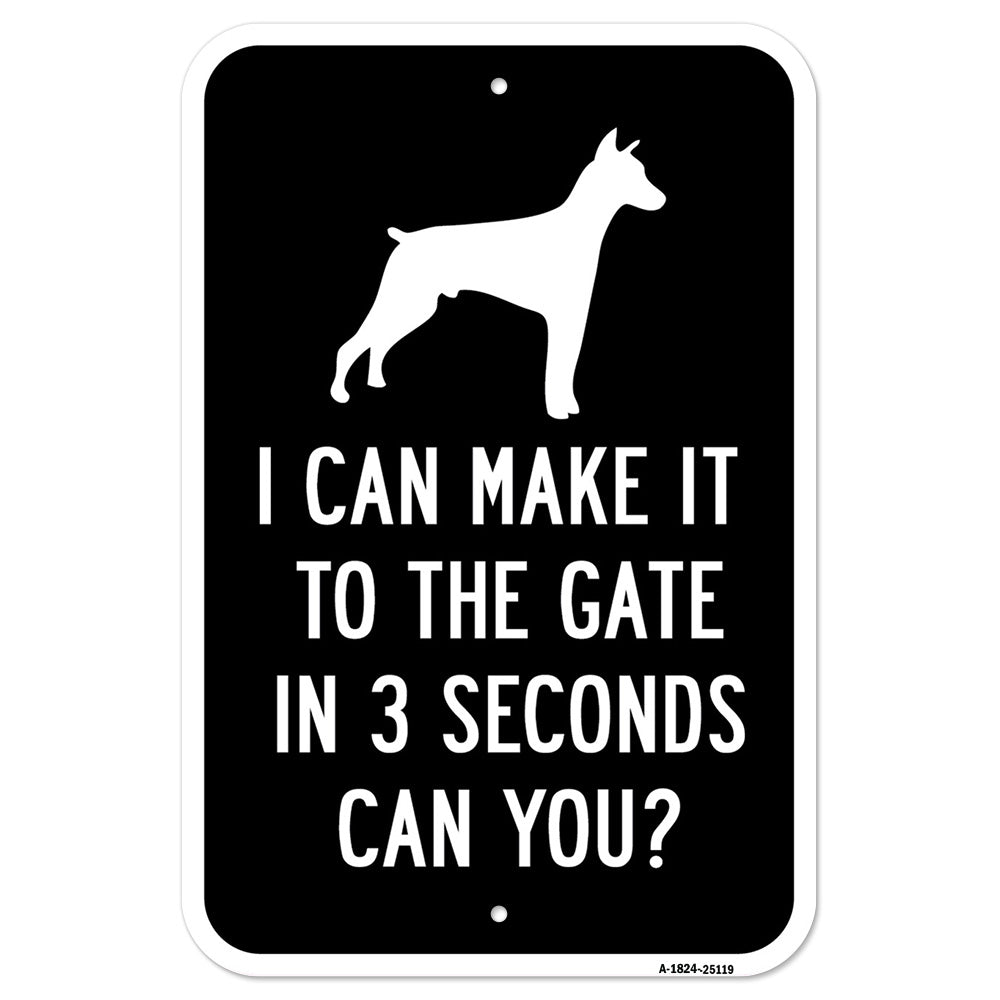 I Can Make It To The Gate In 3 Seconds Can You?