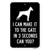I Can Make It To The Gate In 3 Seconds Can You?