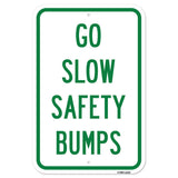 Go Slow Safety Bumps