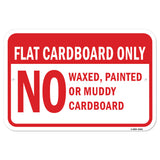 Flat Cardboard Only No Waxed Painted Or Muddy Car