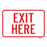 Exit Here
