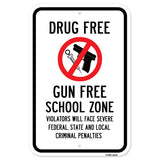 Drug Free Gun Free School Zone Violators Will Face