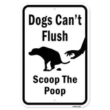 Dogs Can't Flush Scoop The Poop