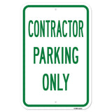 Contractor Parking Only