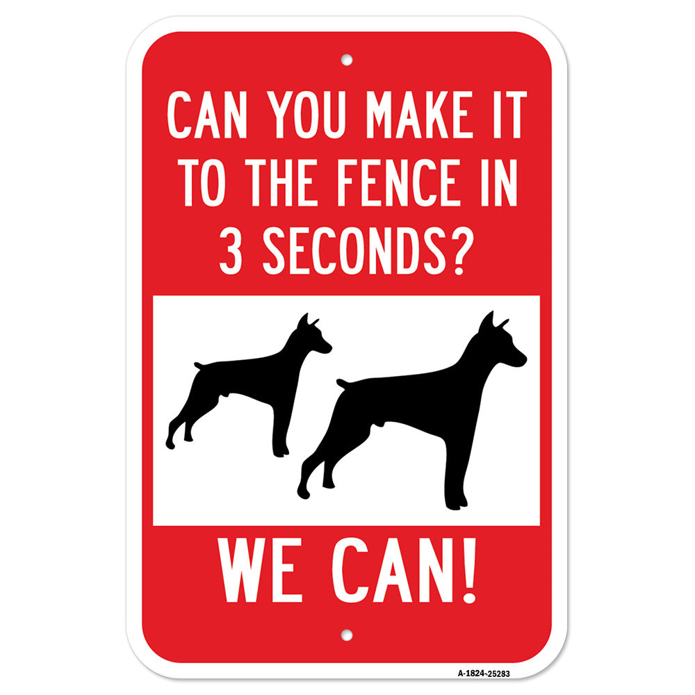 Can You Make It To The Fence In 3 Seconds We Can