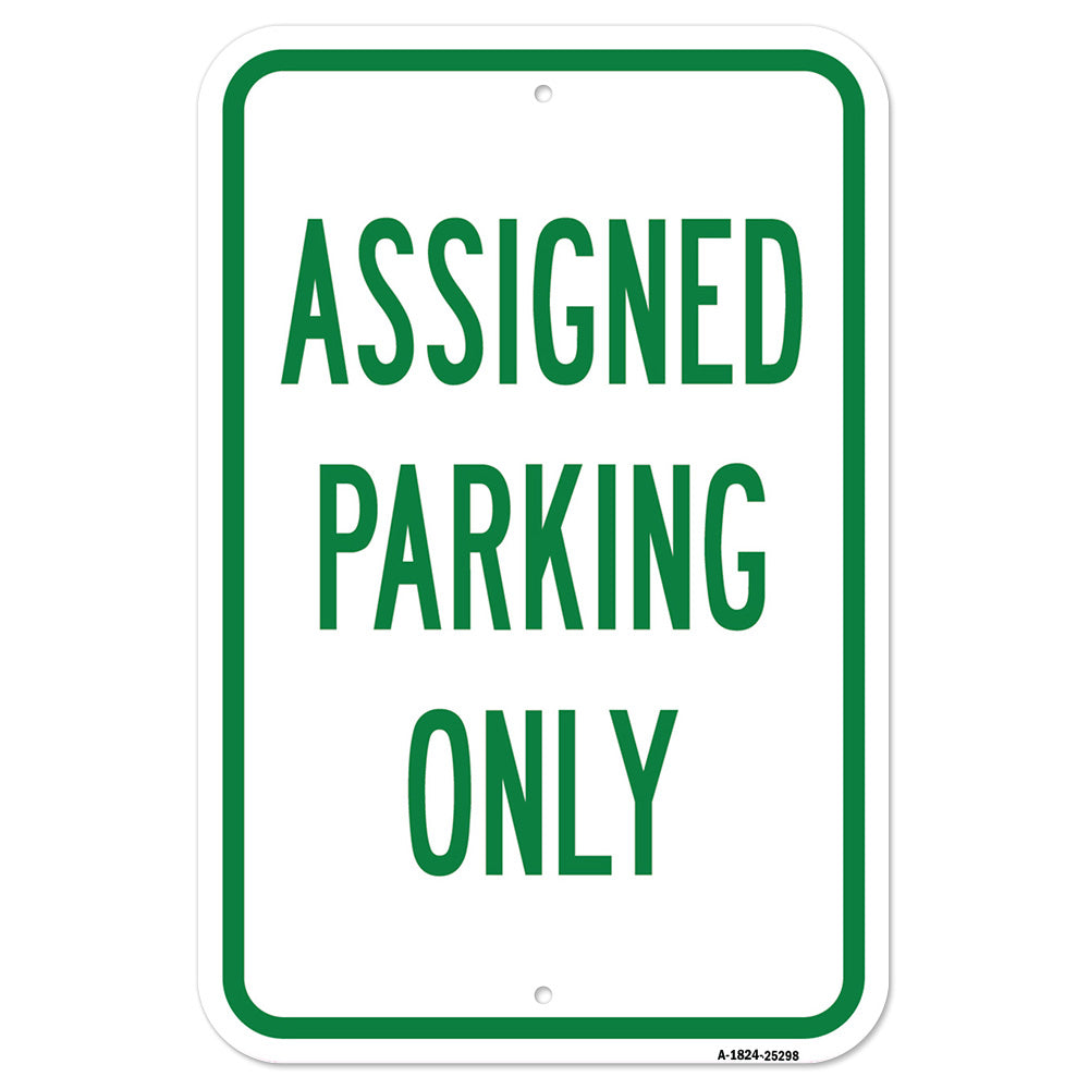 Assigned Parking Only
