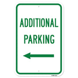 Additional Parking With Left Arrow