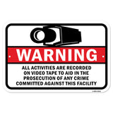 Activities Recorded On Video To Aid In Prosecution