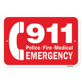 911 Police Fire Medical Emergency