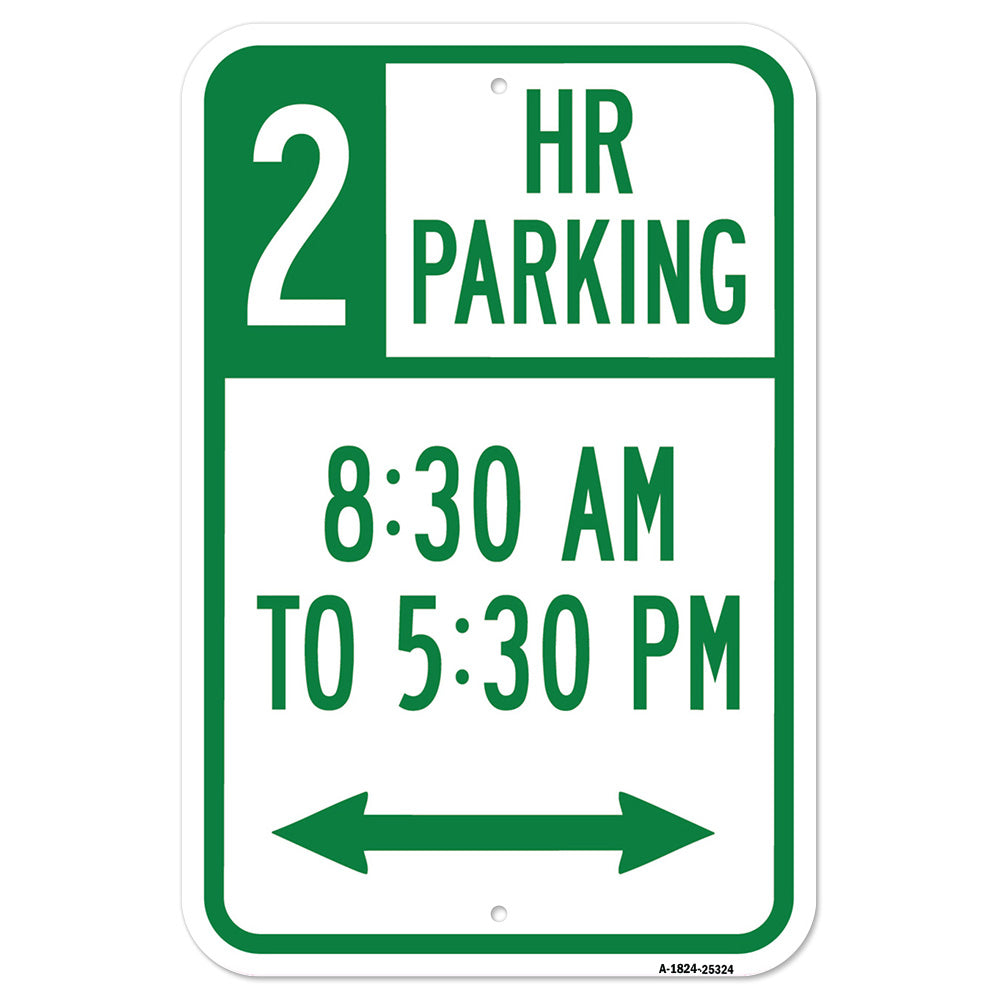 2 Hour Parking 830 Am To 530 Pm With Double
