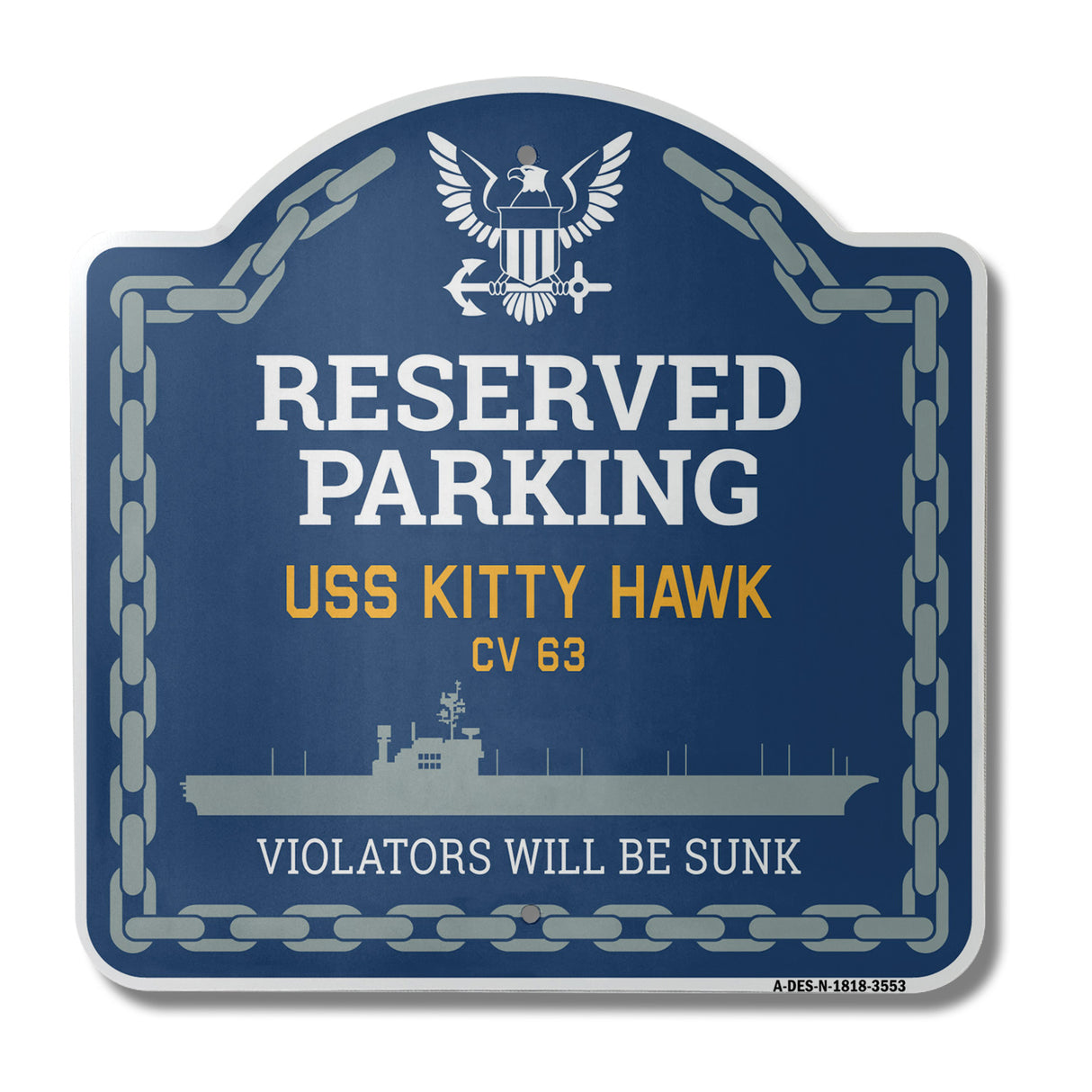 USS KITTY HAWK CV 63